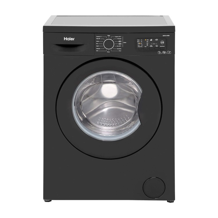 Haier HW70-14F2B 7kg 1400rpm Freestanding Black Washing Machine