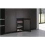 Refurbished Haier HWS42GDAU1 Freestanding 44 Bottle Dual Zone Wine Cooler Black