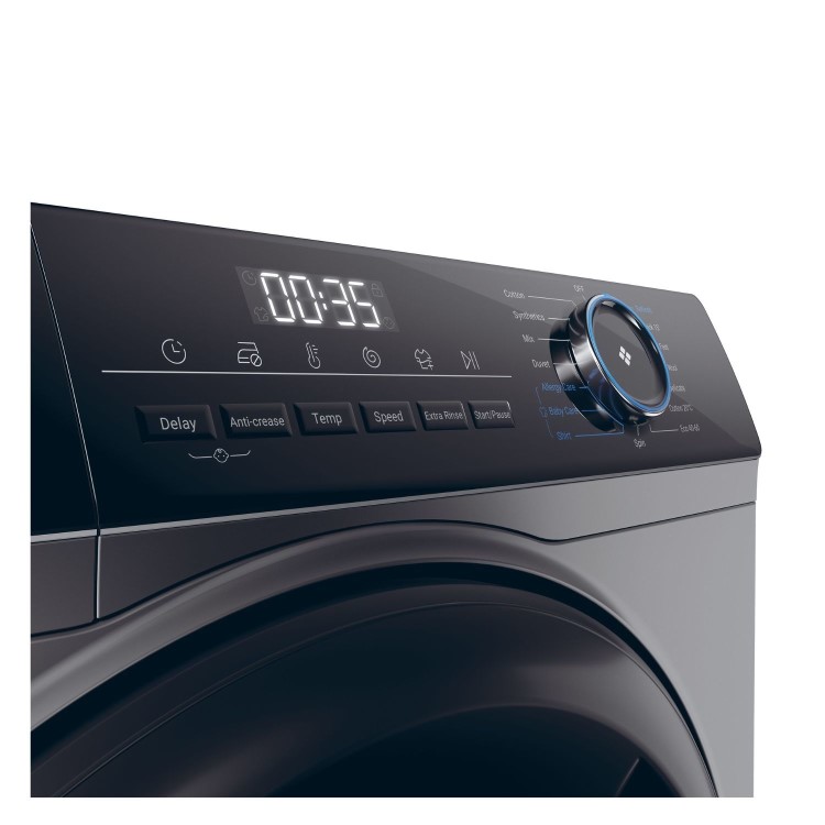 Haier 939 iPro Series 3 9kg 1400rpm Washing Machine - Graphite