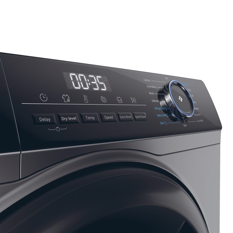 Haier 939 iPro Series 3 10kg Wash 6kg Dry Washer Dryer - Graphite