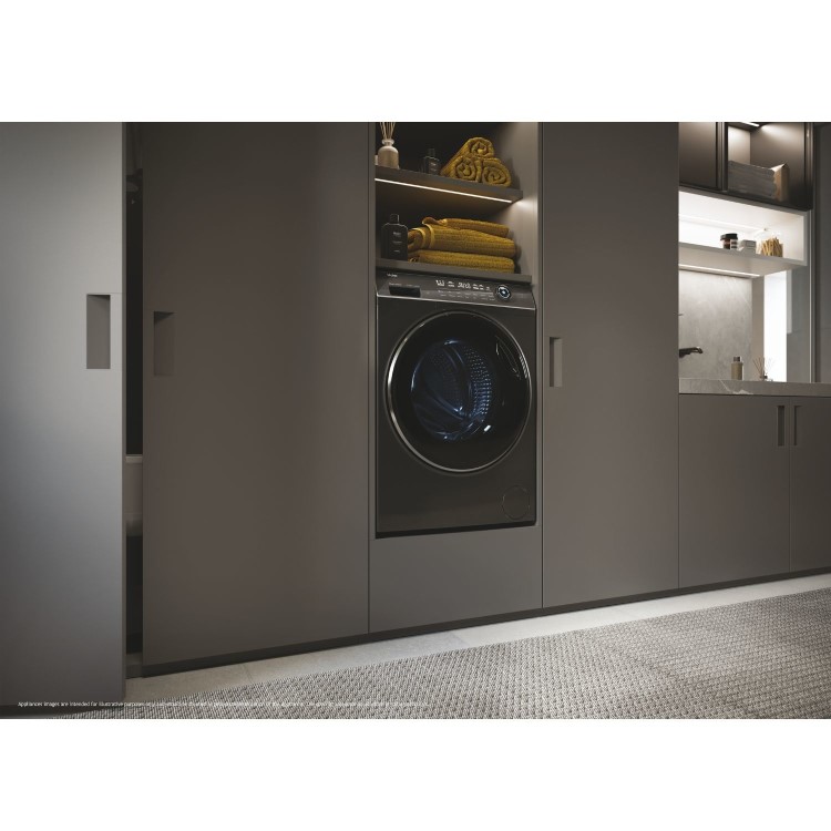 Haier 979 iPro Series 7 10kg Wash 6kg Dry Washer Dryer - Graphite 