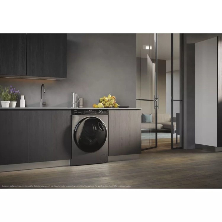 Haier 959 iPro Series 5 8kg Wash 6kg Dry Washer Dryer - Graphite