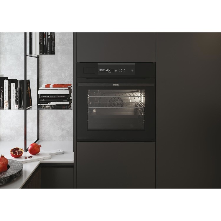 Haier Electric Single Oven - Black