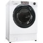 Refurbished Haier HWQ90B416FWB-UK Integrated 9KG 1600 Spin Washing Machine White