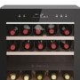 Refurbished Haier HWS42GDAU1 Freestanding 44 Bottle Dual Zone Wine Cooler Black