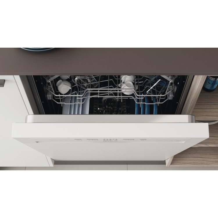 Indesit Semi Integrated Dishwasher - White