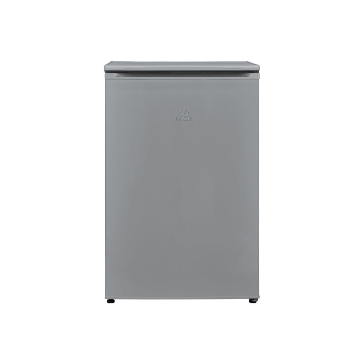 GRADE A1 - Indesit I55ZM1110S 102 Litre Freestanding Under Counter Freezer A+ Energy Rating 54cm Wide - Silver