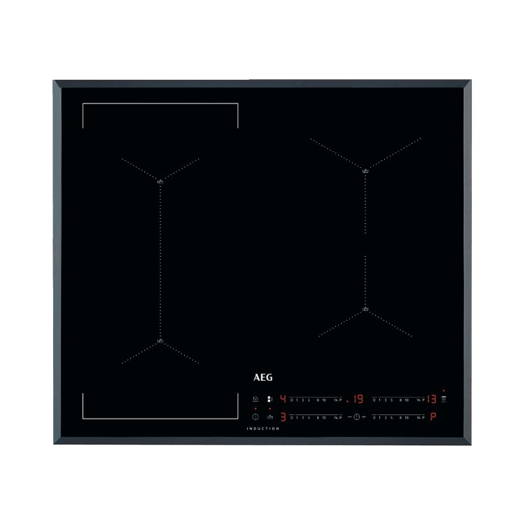 Refurbished AEG IAE64421FB 59cm 4 Zone Induction Hob with SenseBoil