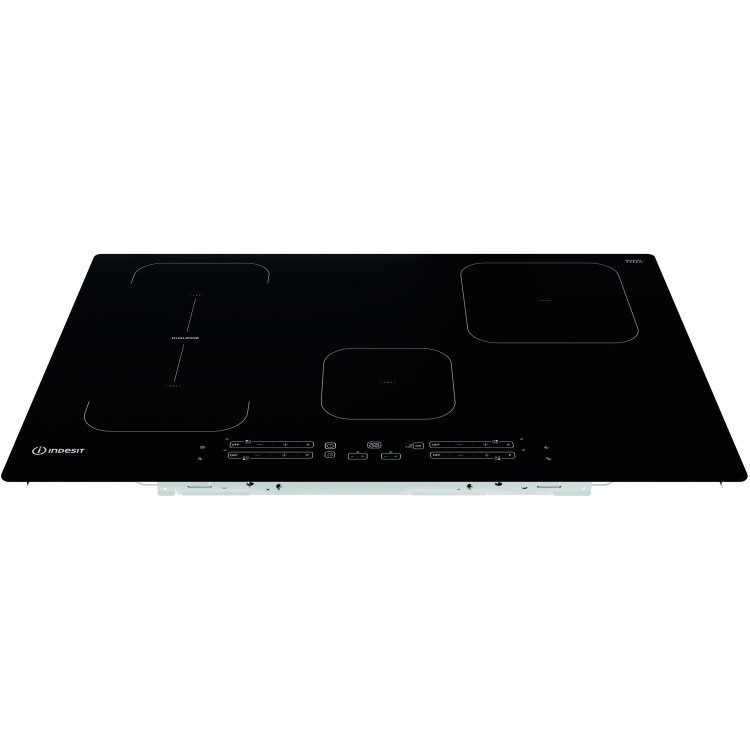 Indesit 77cm 4 Zone Induction Hob with Dualzone