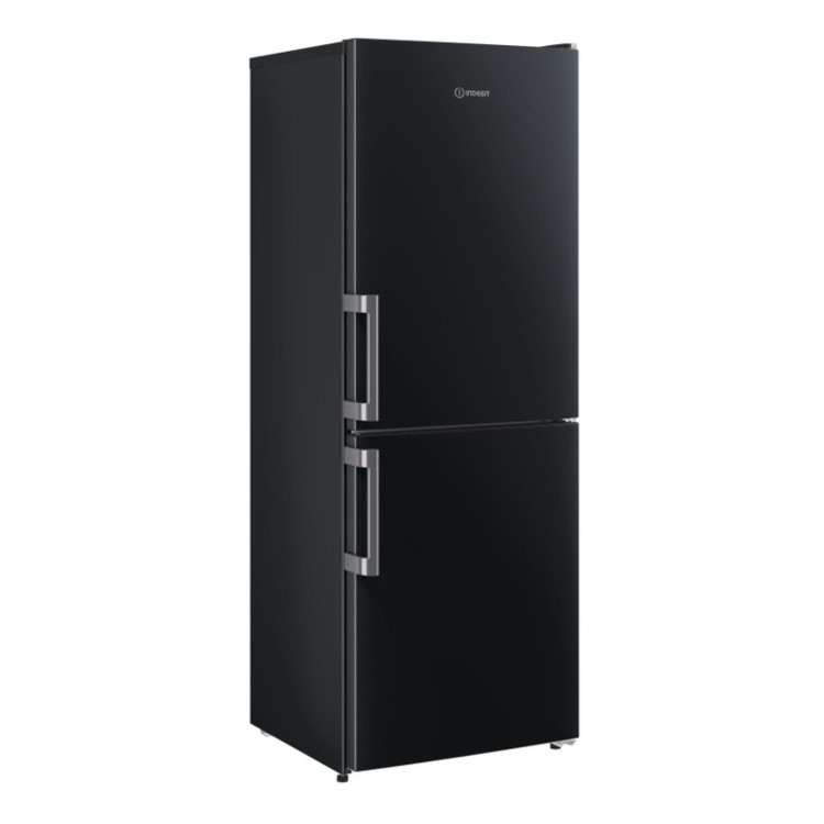 Indesit 229 Litre 50/50 Freestanding Fridge Freezer - Black