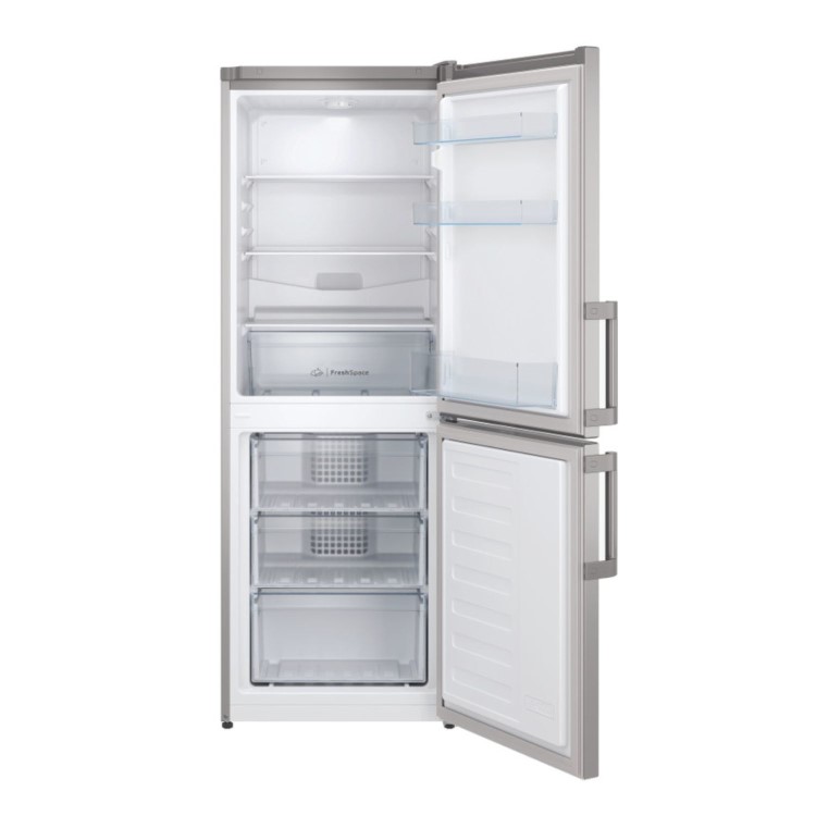 Indesit 229 Litre 50/50 Freestanding Fridge Freezer - Silver