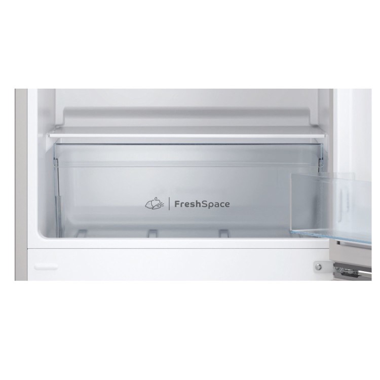 Refurbished Indesit IB55532SUK Freestanding 229 Litre 50/50 Low Frost Fridge Freezer Silver