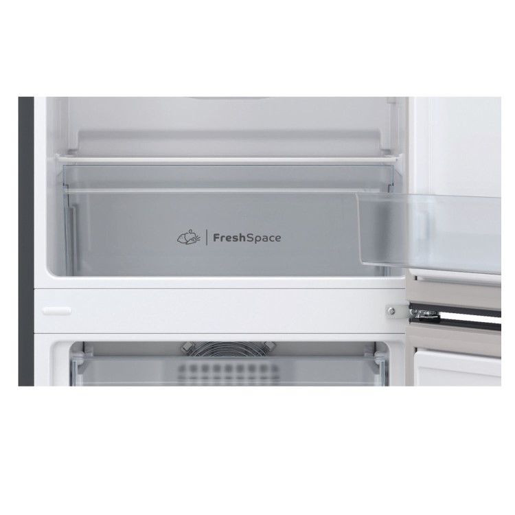 Refurbished Indesit IB55732BUK Freestanding 287 Litre 50/50 Low Frost Fridge Freezer Black