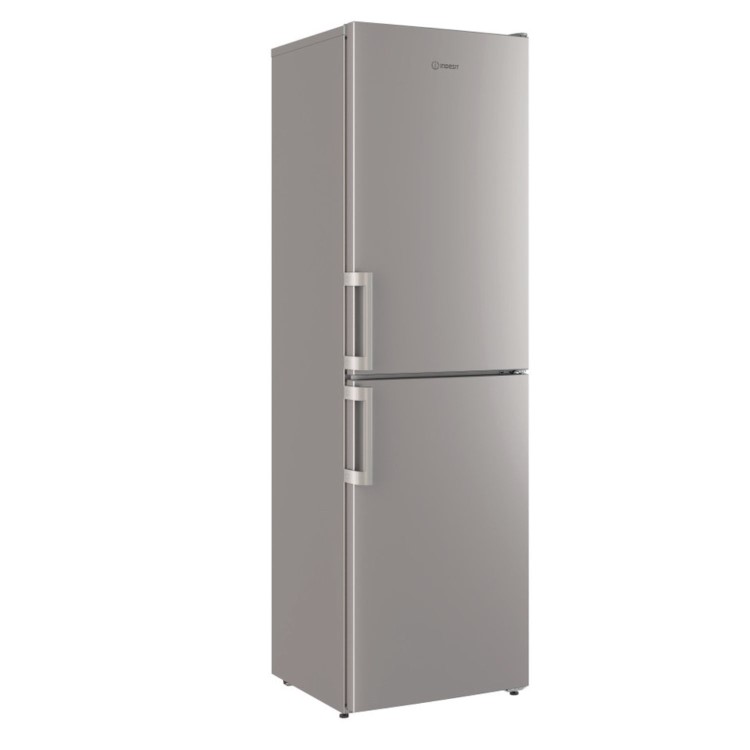 Indesit 287 Litre 50/50 Freestanding Fridge Freezer - Silver