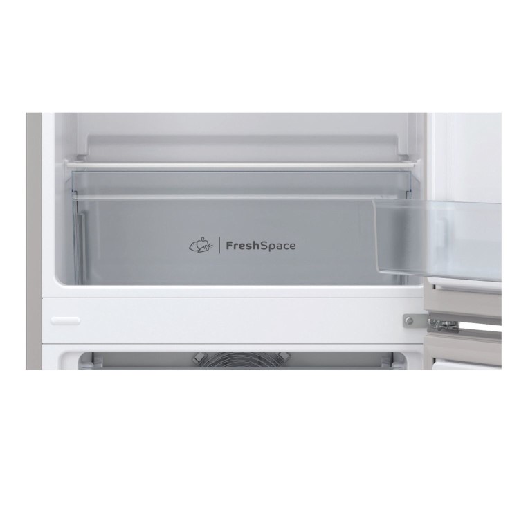 Indesit 287 Litre 50/50 Freestanding Fridge Freezer - Silver