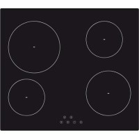 Iberna IBHC600 60cm Touch Control Ceramic Hob - 
4 Ceramic zones - 4 residual heat indicators - fron