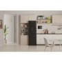 Indesit 322 Litre Freestanding Fridge Freezer - Black