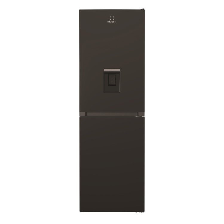 Indesit 322 Litre Freestanding Fridge Freezer - Black