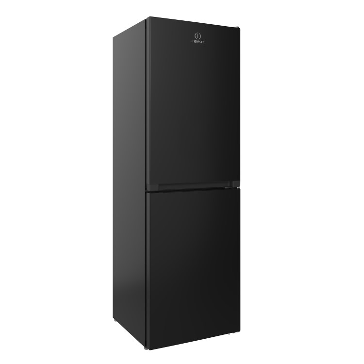 Refurbished Indesit IBTNF60182BUK Freestanding 322 Litre 50/50 Frost Free Fridge Freezer Black