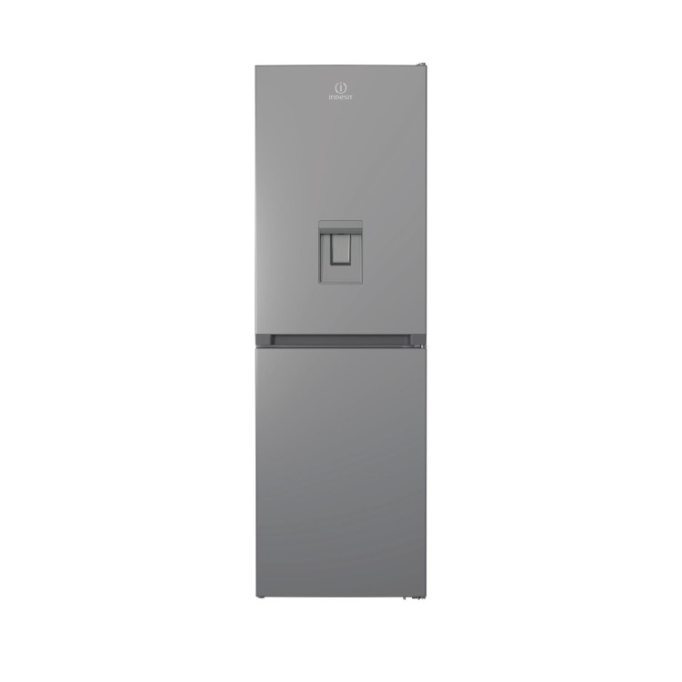 Indesit 322 Litre 50/50 Freestanding Fridge Freezer - Silver