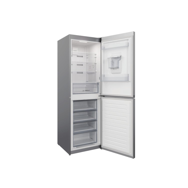 Indesit 322 Litre 50/50 Freestanding Fridge Freezer - Silver