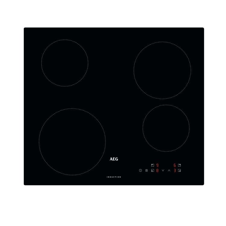 Refurbished AEG 3000 Series IBX64200CB 60cm 4 Zones Induction Hob Black