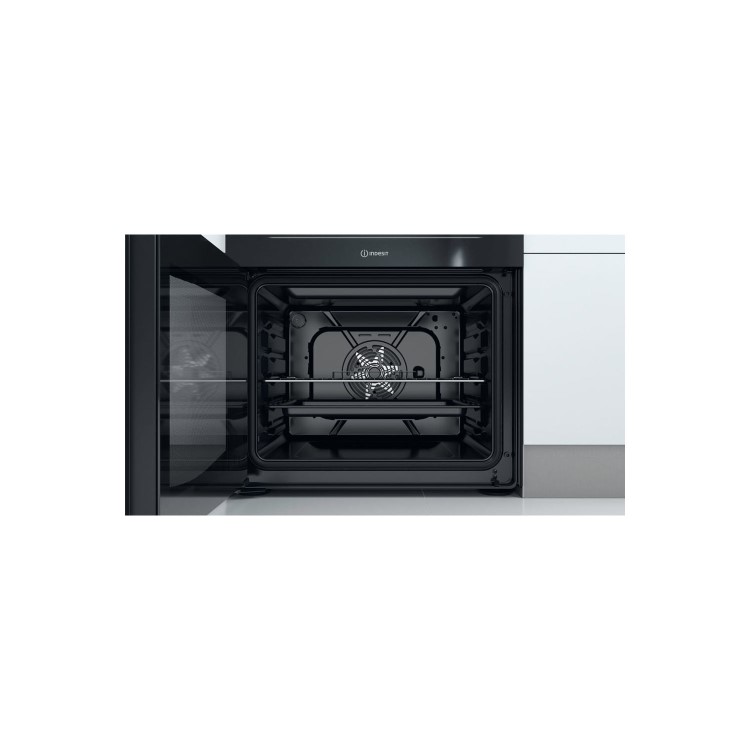 Indesit 60cm Electric Cooker - Black