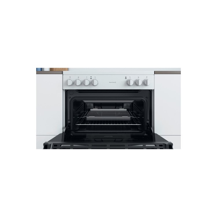 Indesit 60cm Electric Cooker - White