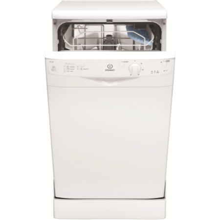 Indesit IDS105 10 Place Slimline Freestanding Dishwasher - White