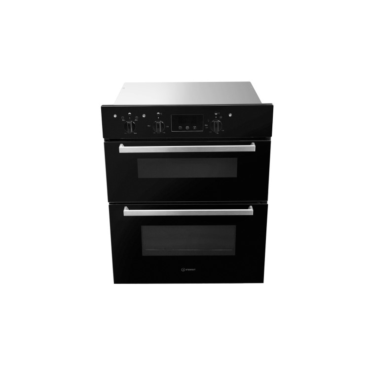 Indesit Aria Electric Built Under Double Oven - Black