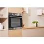 Indesit Aria Electric Conventional Single Oven - Stainless Steel