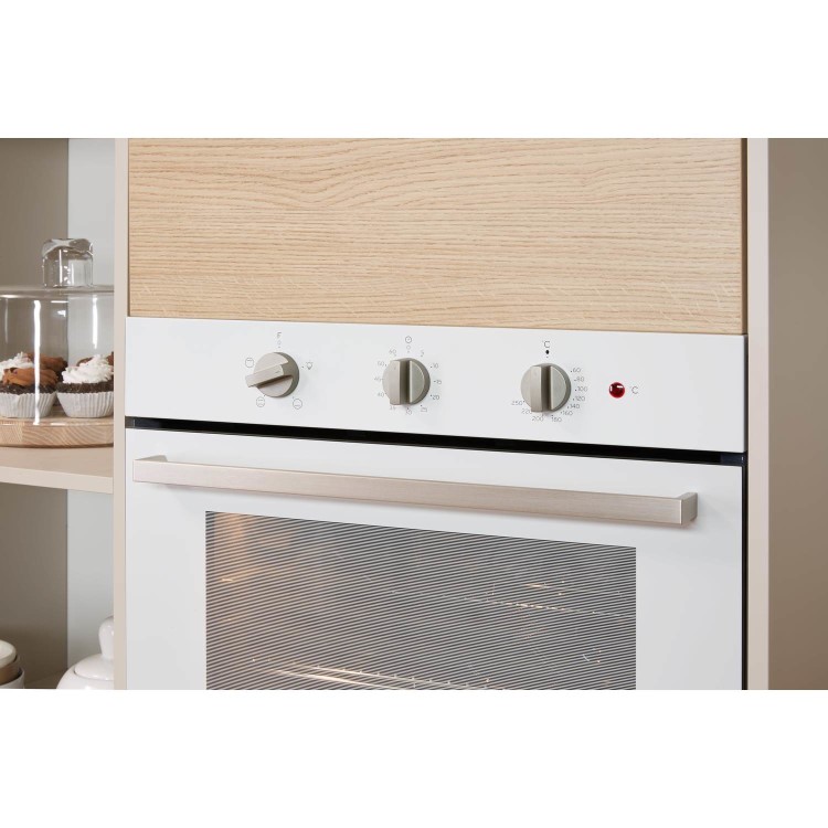 Indesit Aria Electric Conventional Single Oven - White