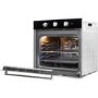 Refurbished Indesit Aria IFW6330BL 60cm Single Built In Electric Oven Black