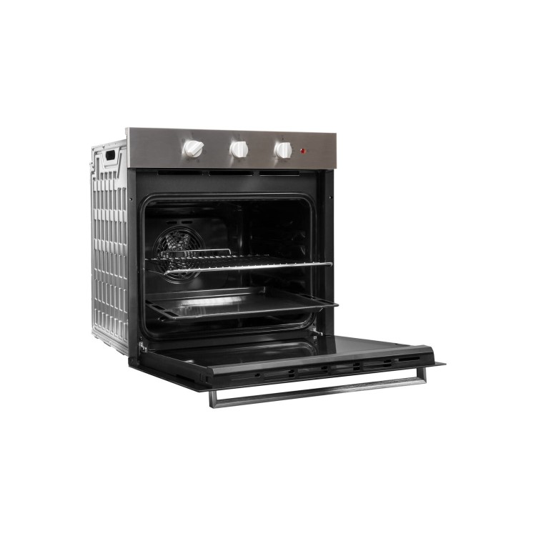 Refurbished Indesit IFW6330IX 60cm Single Built In Electric Oven Stainless Steel