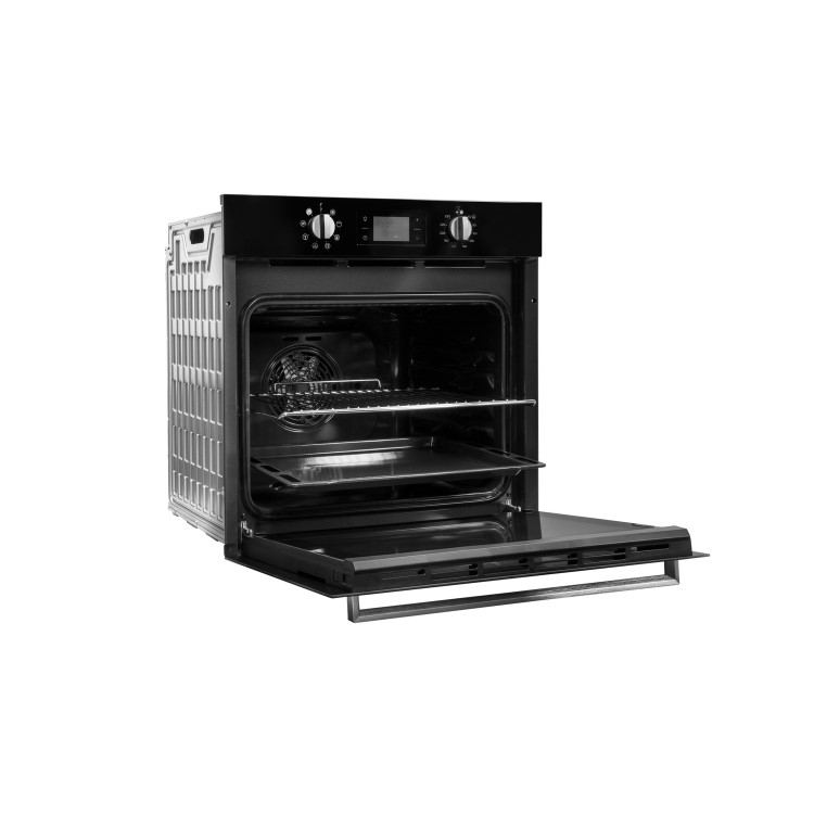 Refurbished Indesit IFW6340BLUK 60cm Single Built In Electric Oven Black