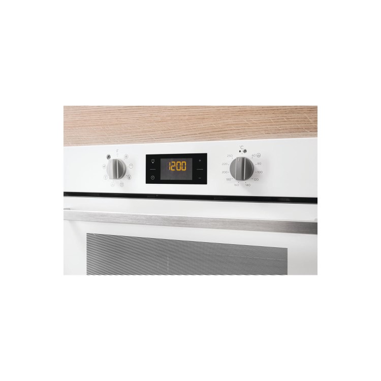 Indesit Aria Electric Fan Single Oven - White