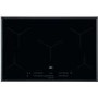 AEG IKE85431FB MaxiSense 78cm Five Zone Induction Hob With Bevelled Edges & Hob2Hood