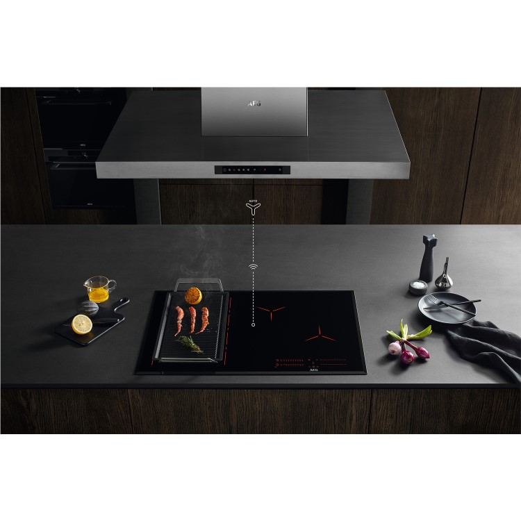 AEG 80cm 5 Zone Induction Hob with Dual Bridge Zones