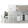 Indesit Push&Go Freestanding Slimline Dishwasher - White