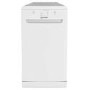 Indesit Freestanding Slimline Dishwasher - White