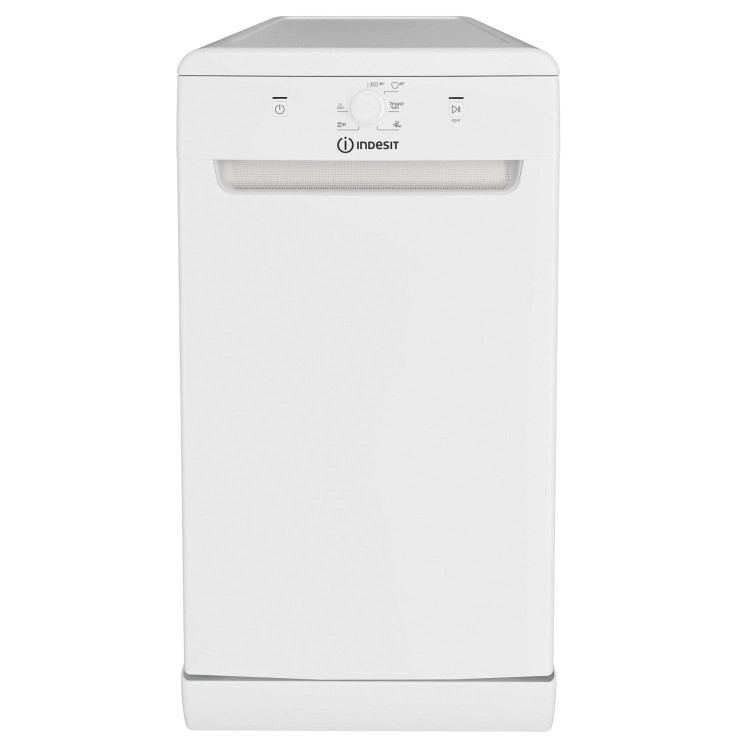 Indesit Freestanding Slimline Dishwasher - White