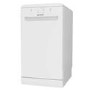 Indesit Freestanding Slimline Dishwasher - White