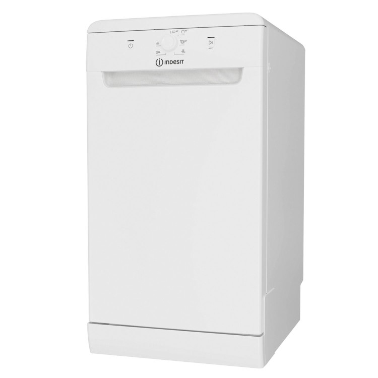 Indesit Freestanding Slimline Dishwasher - White