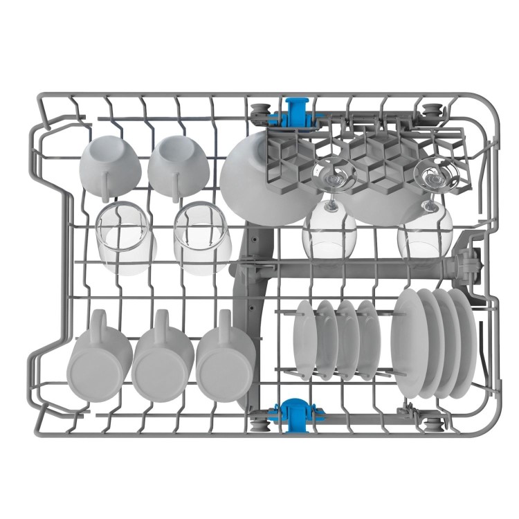 Indesit Freestanding Slimline Dishwasher - White