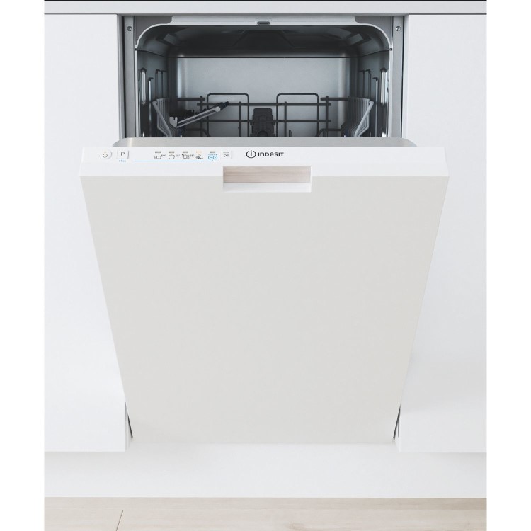 Indesit Push&Go Integrated Slimline Dishwasher