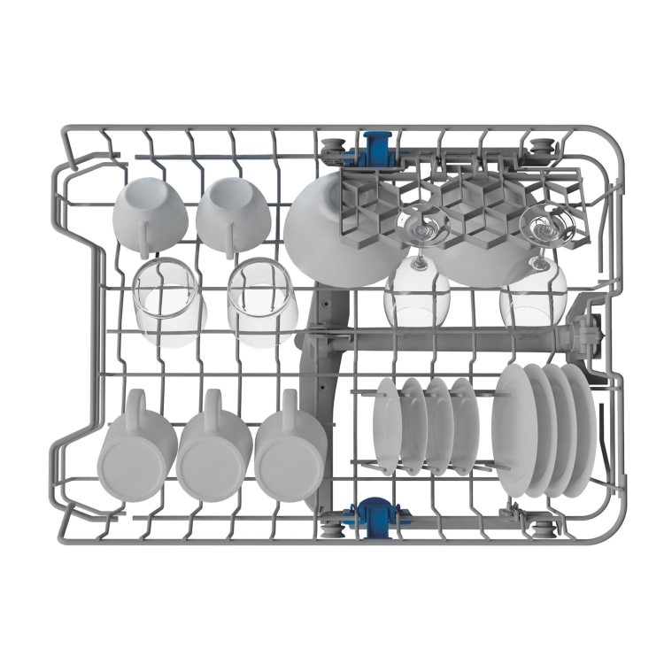 Indesit Push&Go Integrated Slimline Dishwasher