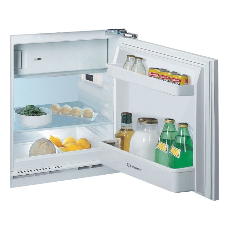 Refurbished Indesit INBUF011 Integrated 126 Litre In Under Counter Larder Fridge