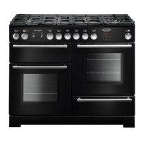 Rangemaster Infusion 110cm Dual Fuel Range Cooker - Black