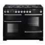 Rangemaster Infusion 110cm Dual Fuel Range Cooker - Black