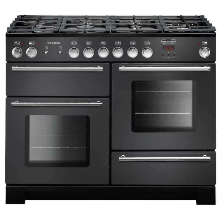 Rangemaster Infusion 110cm Dual Fuel Range Cooker - Slate